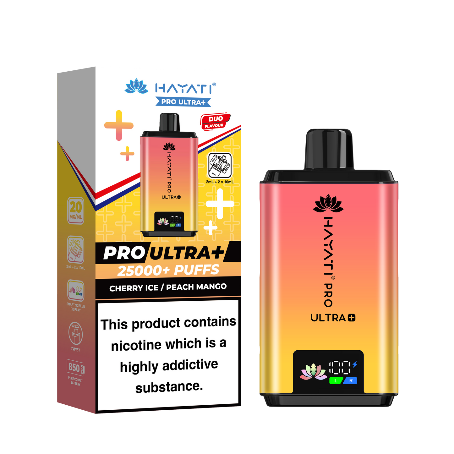 Hayati Pro Ultra Plus 25K Prefilled Vape Kit