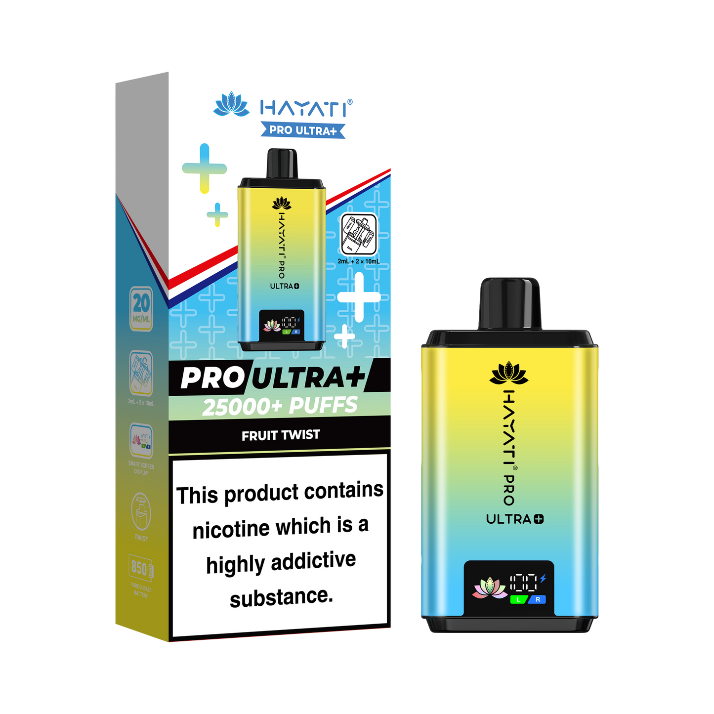 Hayati Pro Ultra Plus 25K Prefilled Vape Kit