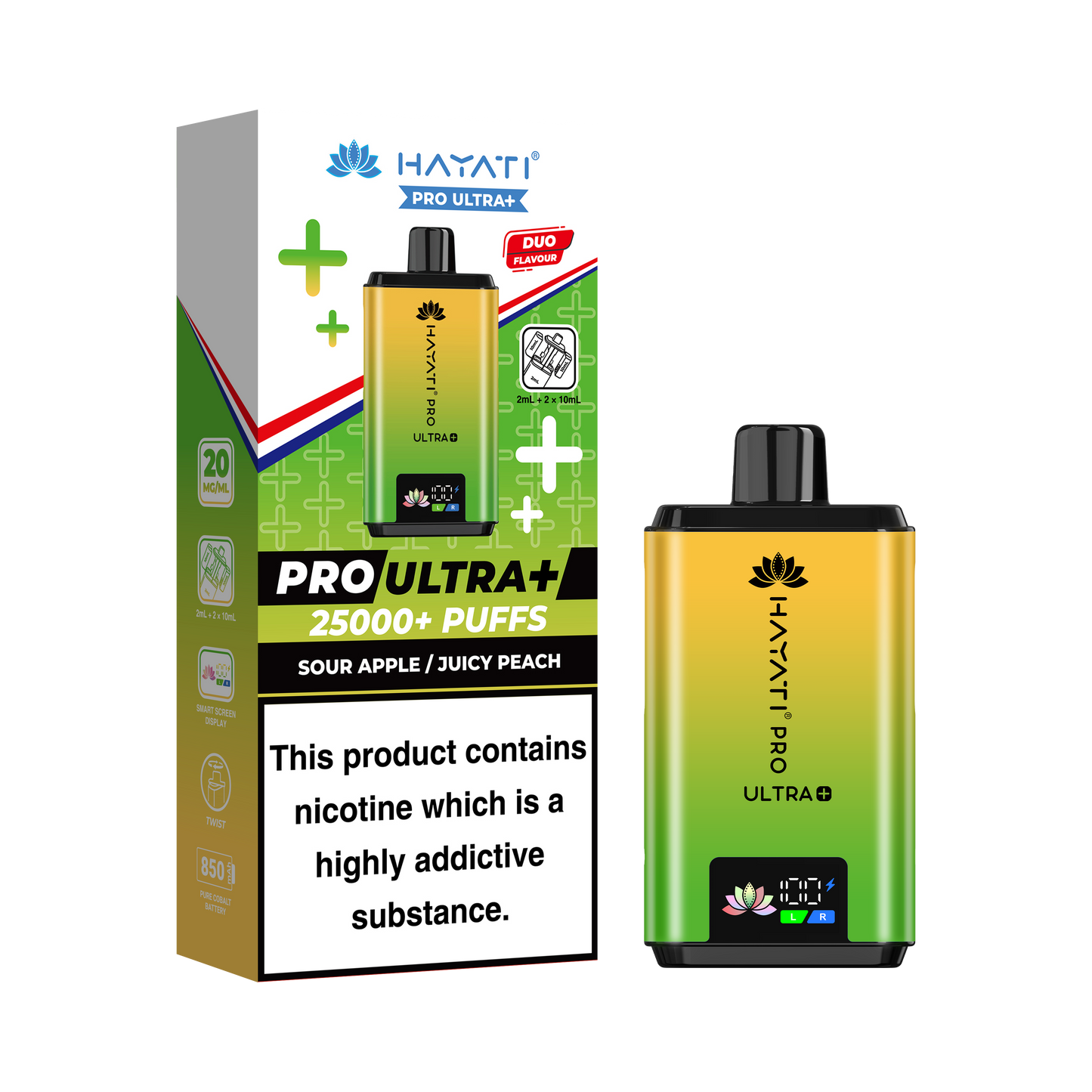 Hayati Pro Ultra Plus 25K Prefilled Vape Kit