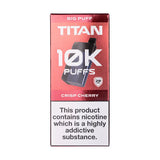 Titan 10K Rechargeable Disposable Vape