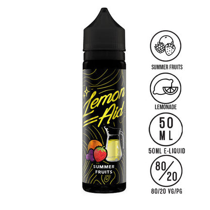 Lemon-Aid Summer Fruits 50ml Shortfill | The Ace of Vapez Distro