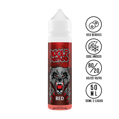 Wolf Astaire Red Shortfill 50ml | The Ace of Vapez Distro